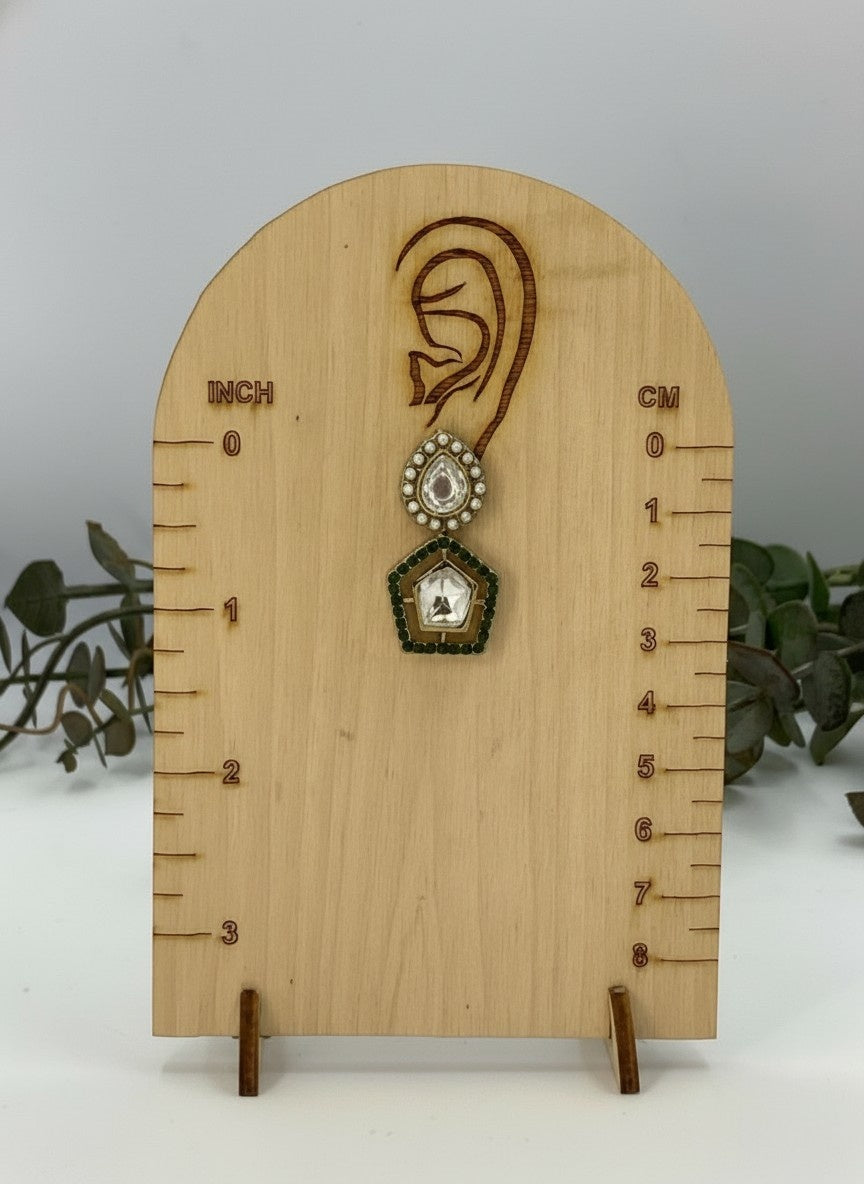 Traditional Hasli style Gold-Plated Kundan Necklace Set for Women