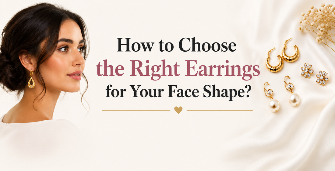 How to Choose the Right Earrings for Your Face Shape?