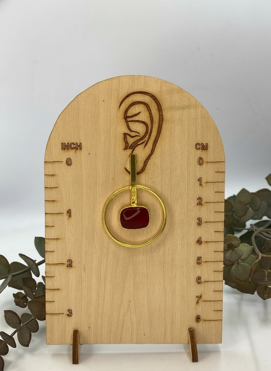 Trendy Premium Quality Gold Plated Handmade Dangler Earrings for Women