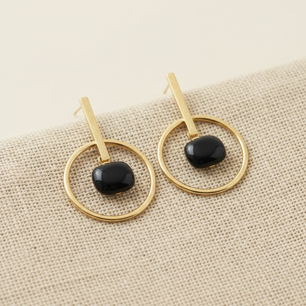 Trendy Premium Quality Gold Plated Handmade Dangler Earrings for Women