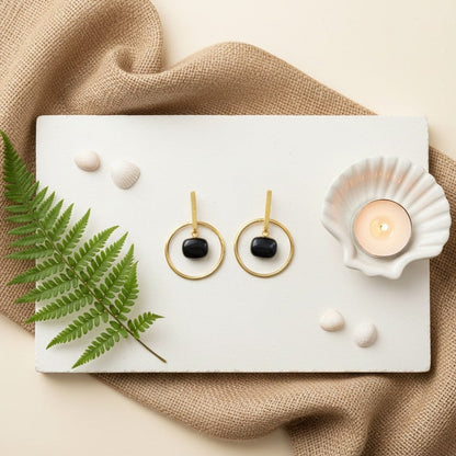 Trendy Premium Quality Gold Plated Handmade Dangler Earrings for Women
