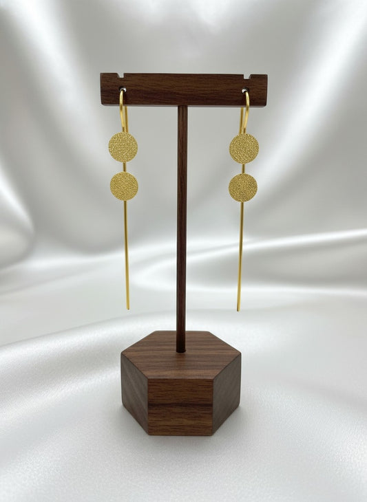 Gold plated Round Ethnic Earcuff for Women