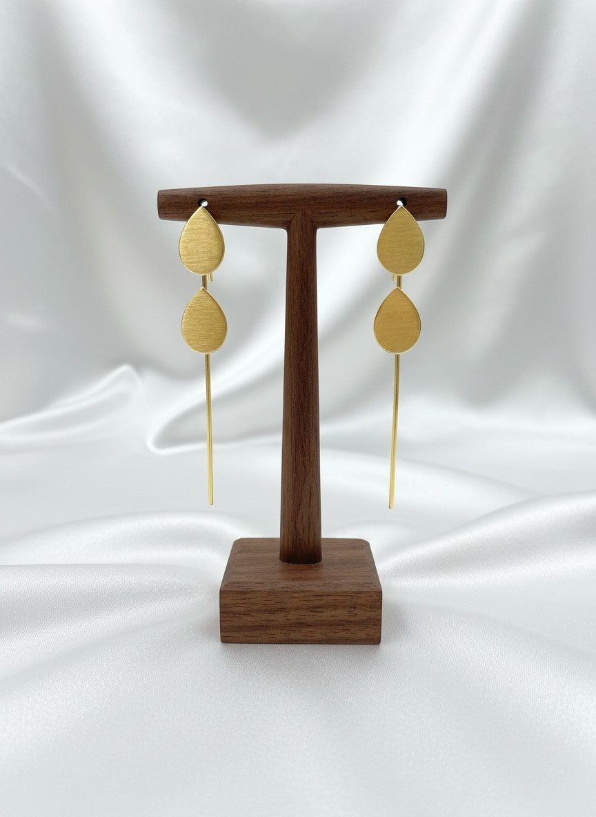 Gold plated Drop Ethnic Earcuff for Women