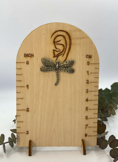 Boho Style Silver Oxidized Dragonfly Stud Earrings for Women