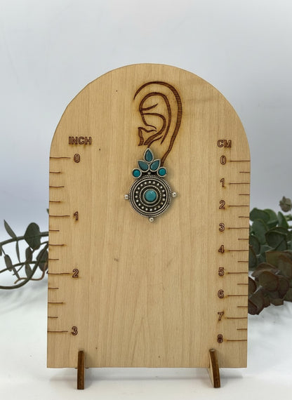 Silver Oxidized Elephant Motif Necklace Set for Women