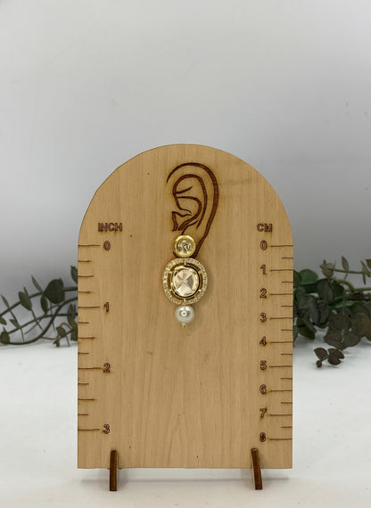 Traditional Gold Plated Multi-Layer Pearl Kundan Necklace Set