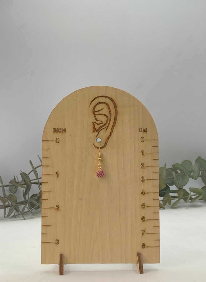 Gold Plated Dainty Invisible Chain Ruby Drop Necklace Set for Women - Everyday Wear