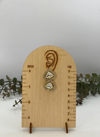 Gold Plated Kundan Necklace Set