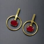 Trendy Premium Quality Gold Plated Handmade Dangler Earrings for Women